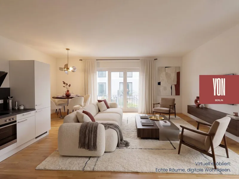 YON BERLIN - Große 3-Zimmer-Neubauwohnung mit EBK und TERRASSE in Berlin-Friedenau — photo 1
